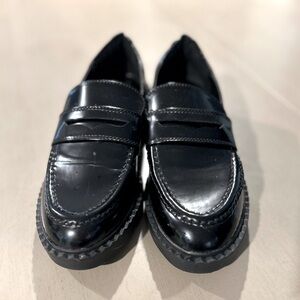 Primark black loafers